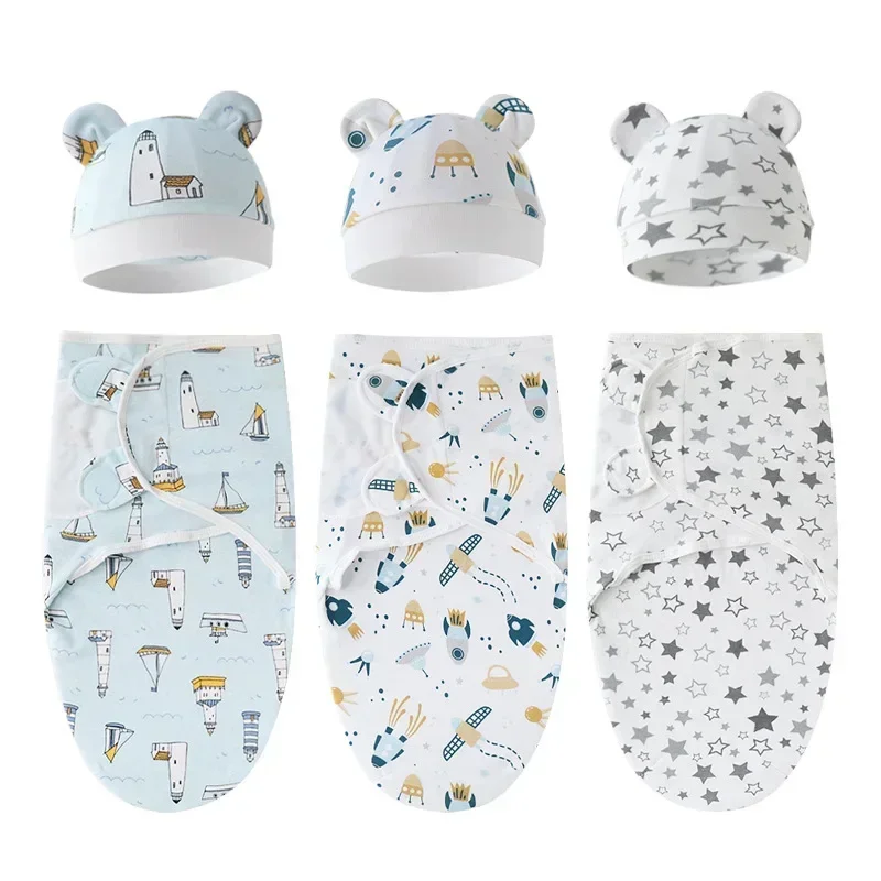 Baby Nursery Items - Baby Katoenen Inbakdoek Deken 0-6 Maanden