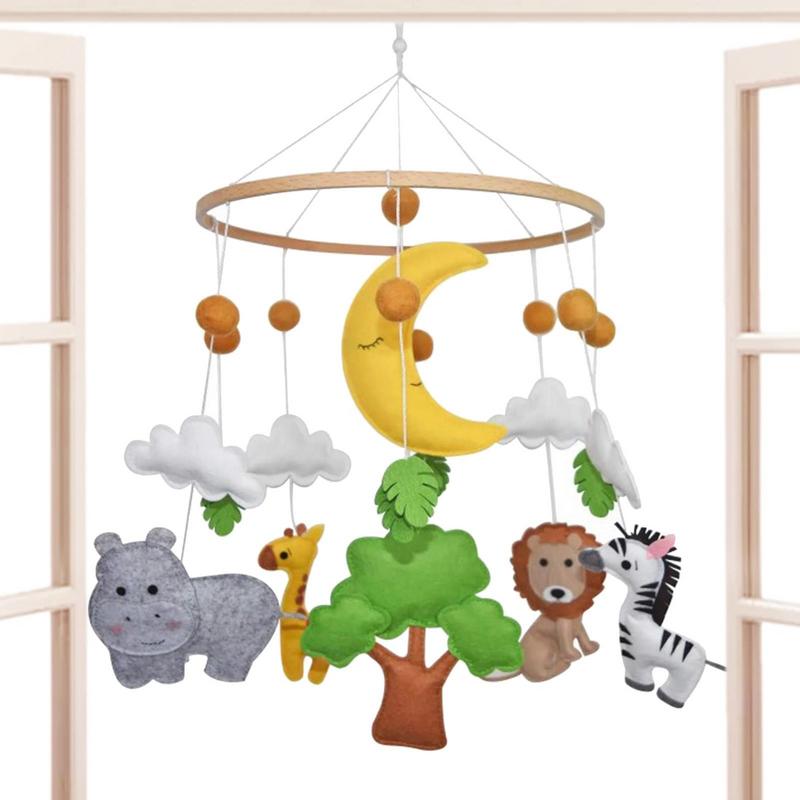 Baby Nursery Jungle Theme - Baby 'S Mobiel Voor Wieg Jungle