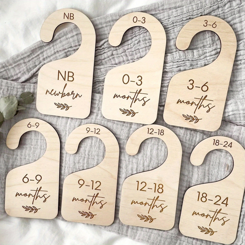 Baby Nursery Uniform - 7 stuks babykastverdelers | Kledinghangers voor