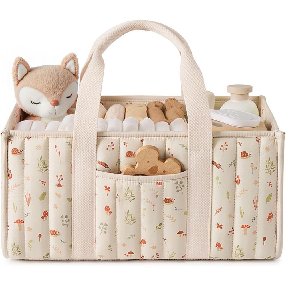 Baby Nursery Organization Ideas - Ruime luiersorganizer, draagbaar, voor babybenodigdheden, opbergmand