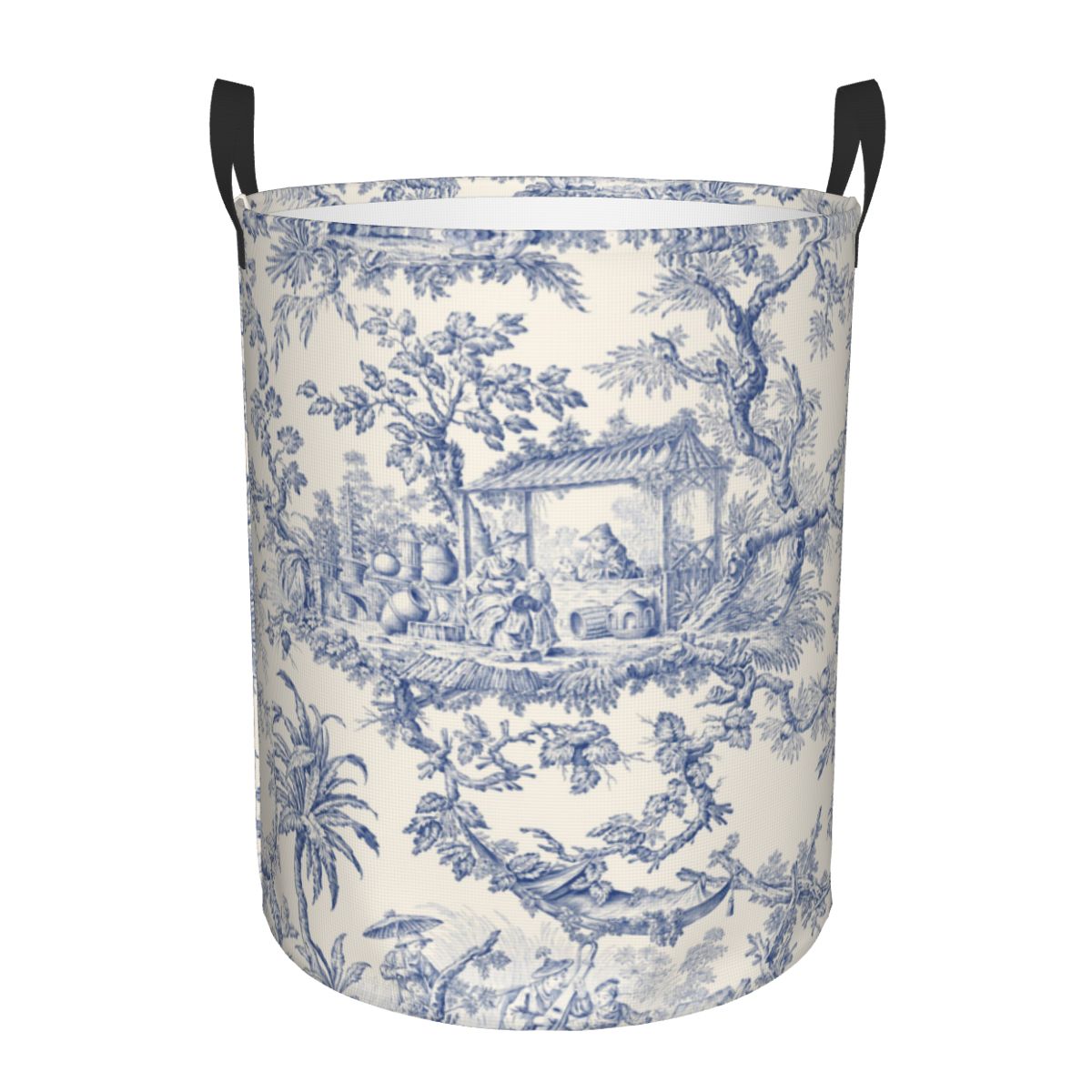 Baby Nursery Items - Custom Toile De Jouy Patronen Wasmand