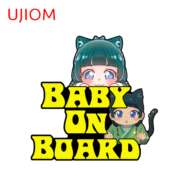 Baby Nursery Panelling - UJIOM Kawaii Stijl MaoMao Miauw Decals