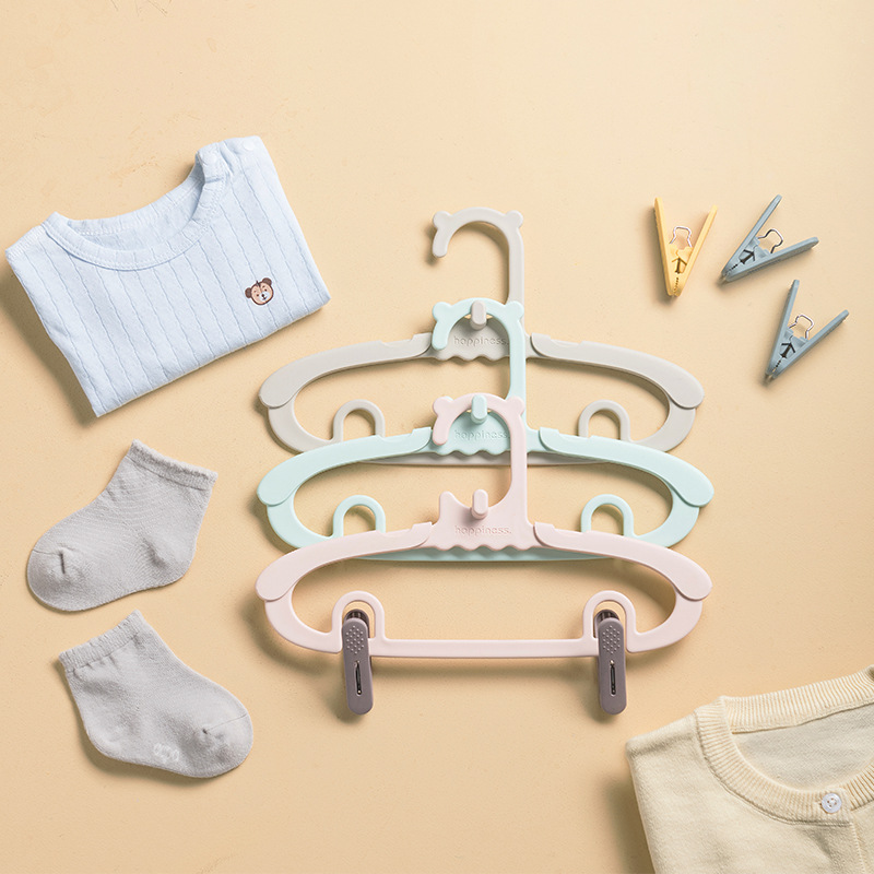 Baby Nursery Uniform - 10 stuks babykleerhangers verstelbare baby kinderhangers