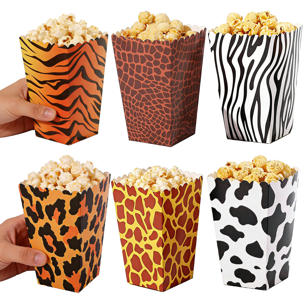 Baby Nursery Jungle Theme - 6-36 stuks Jungle Dieren Feestartikelen Luipaardprint