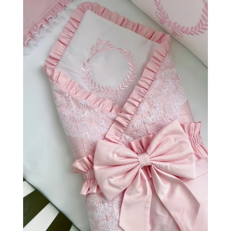 Baby Nursery Sets - Luxe satijnen sjerp en strik set