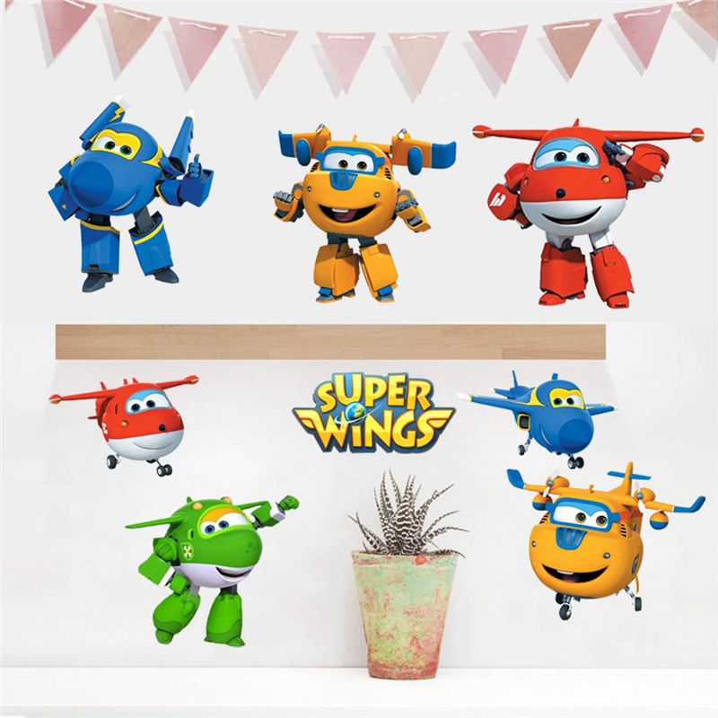 Hot Cartoon Super Vleugels Ver - Baby Nursery Wall Stickers recensie en prijs