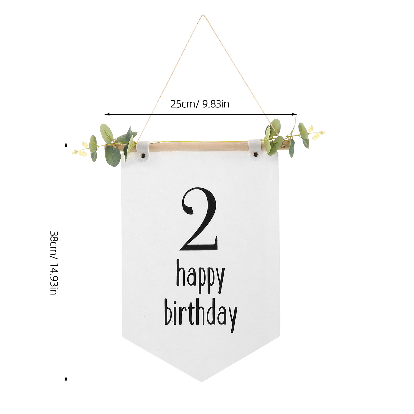 Vilten verjaardagsbanner babys - Baby Nursery Themes Boy recensie en prijs