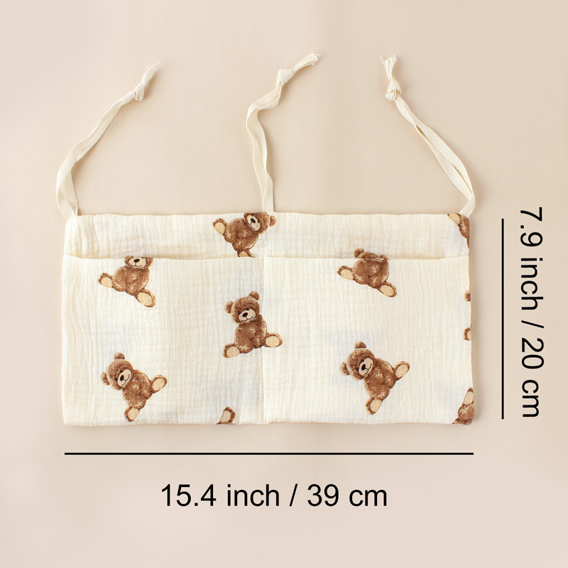 Muslin babybed organizer, kato - Baby Nursery Organization Ideas recensie en prijs