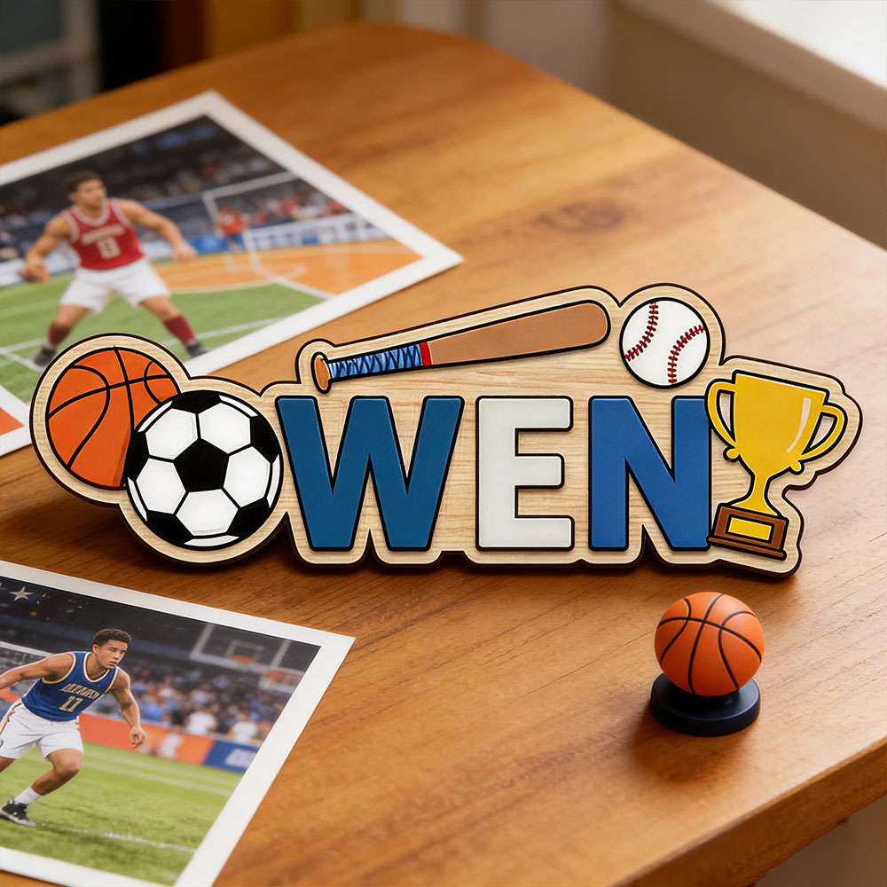 Sportbal trofee thema geperson - Baby Nursery Themes Boy recensie en prijs