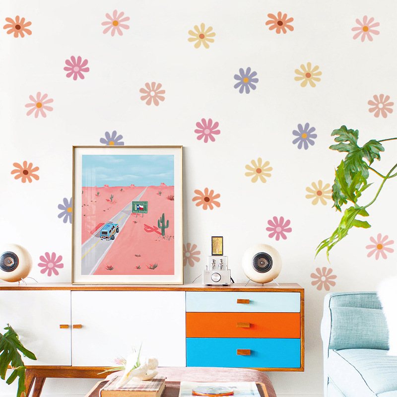 Daisy Floral muurstickers kind - Baby Nursery Peel And Stick Wallpaper recensie en prijs