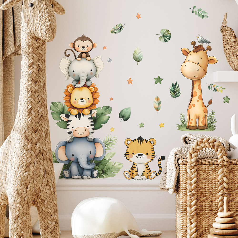 Boho bosdieren muurstickers vo - Baby Nursery Panelling recensie en prijs