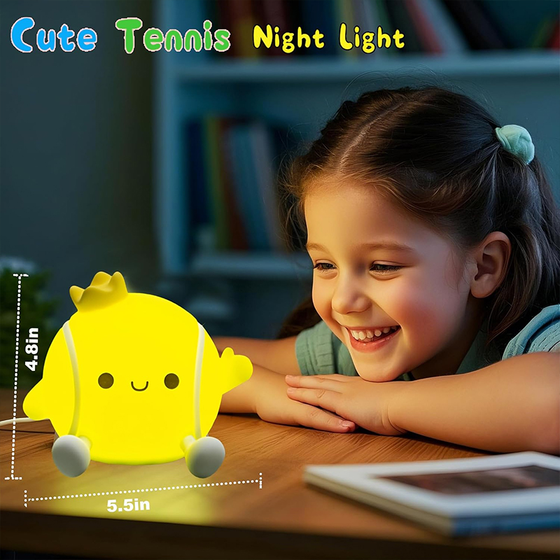 Schattig tennisnachtlampje Sil - Baby Nursery Table recensie en prijs
