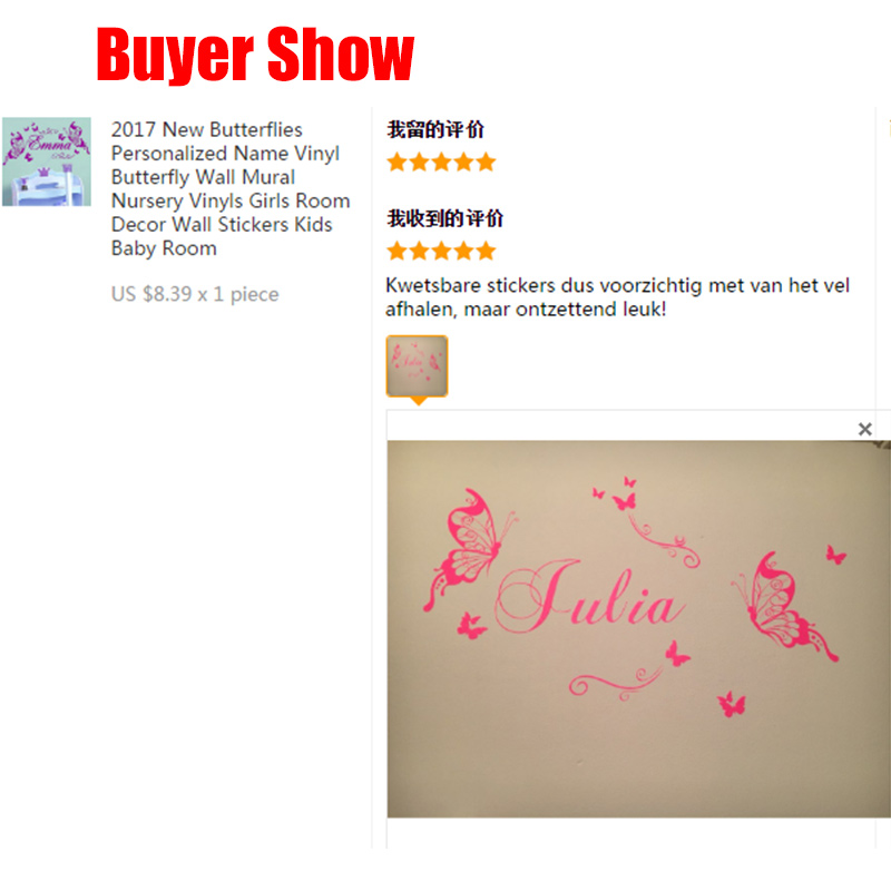 Nieuwe Vlinders Gepersonalisee - Baby Nursery Panelling recensie en prijs