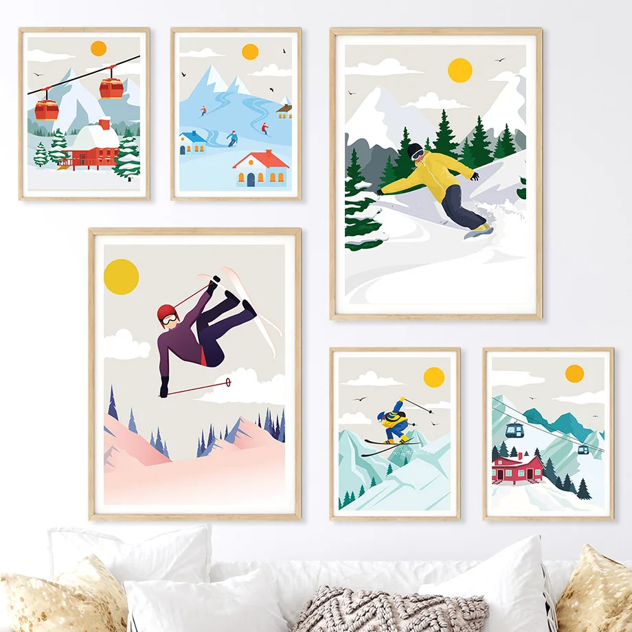 Minimalistische Snow Mountain  - Baby Nursery Themes Boy recensie en prijs