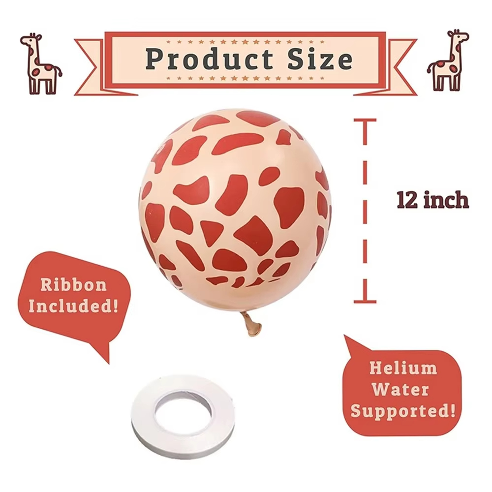 20 stuks giraffe print ballonn - Baby Nursery Jungle Theme recensie en prijs