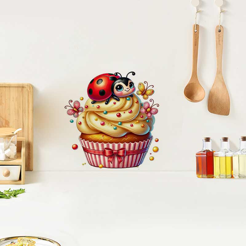 Leuke lieveheersbeestje muurst - Baby Nursery Panelling recensie en prijs
