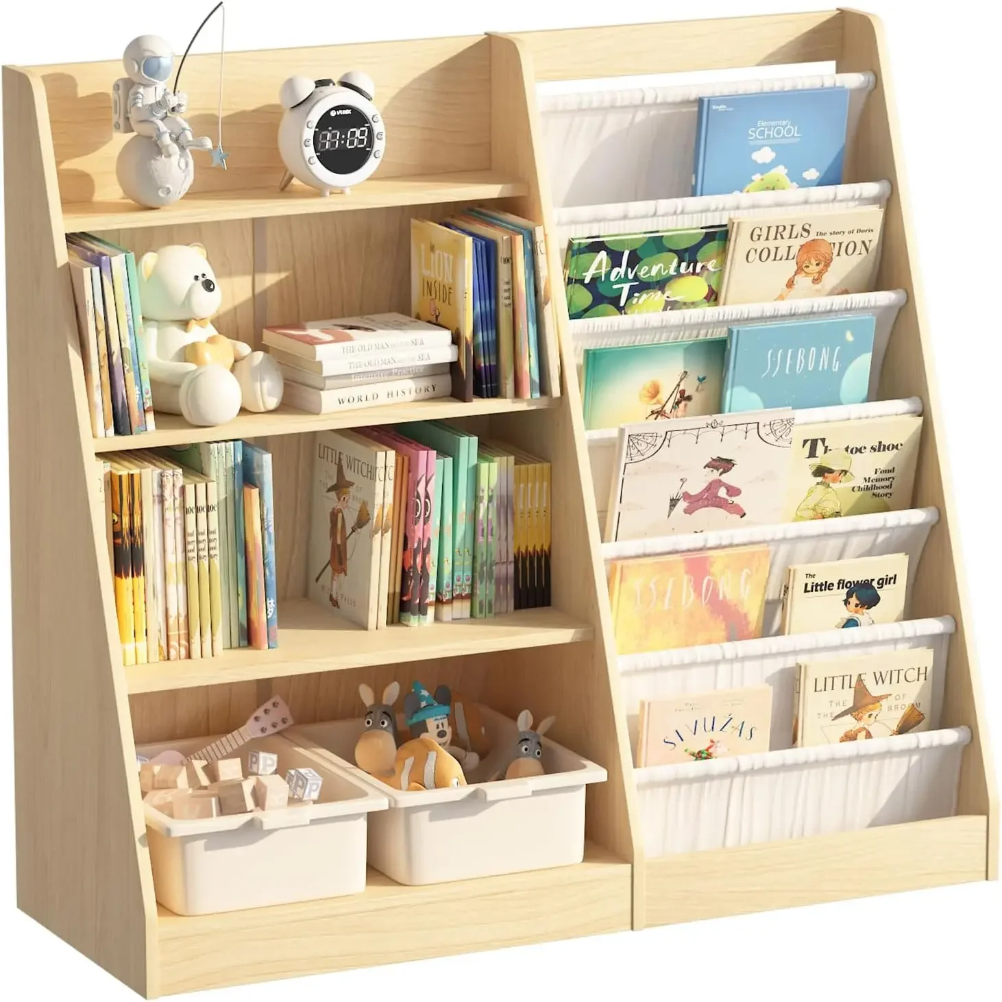 4-laags kinderboekenplank baby - Baby Nursery Bookshelf recensie en prijs