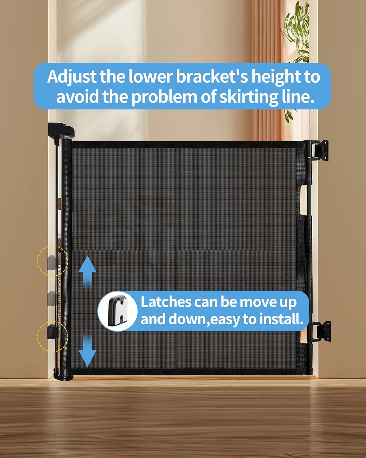 55 inch extra brede intrekbare - Baby Gate Extra Wide recensie en prijs