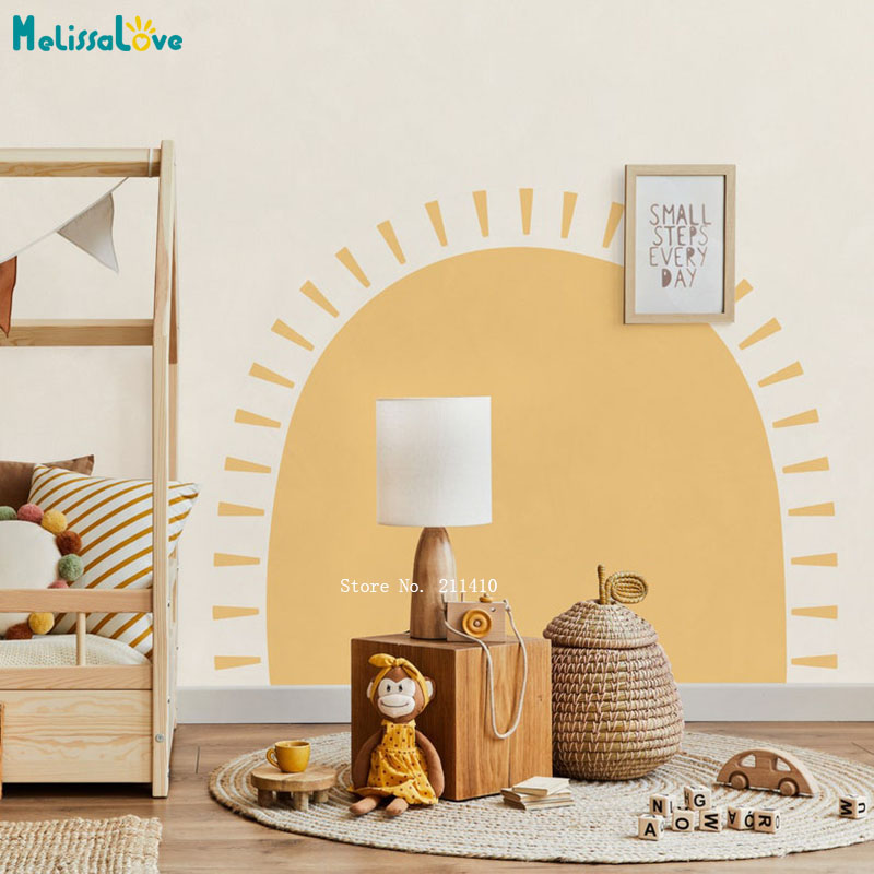 Half Zon Boho Muurstickers Abs - Baby Nursery Wall Stickers recensie en prijs