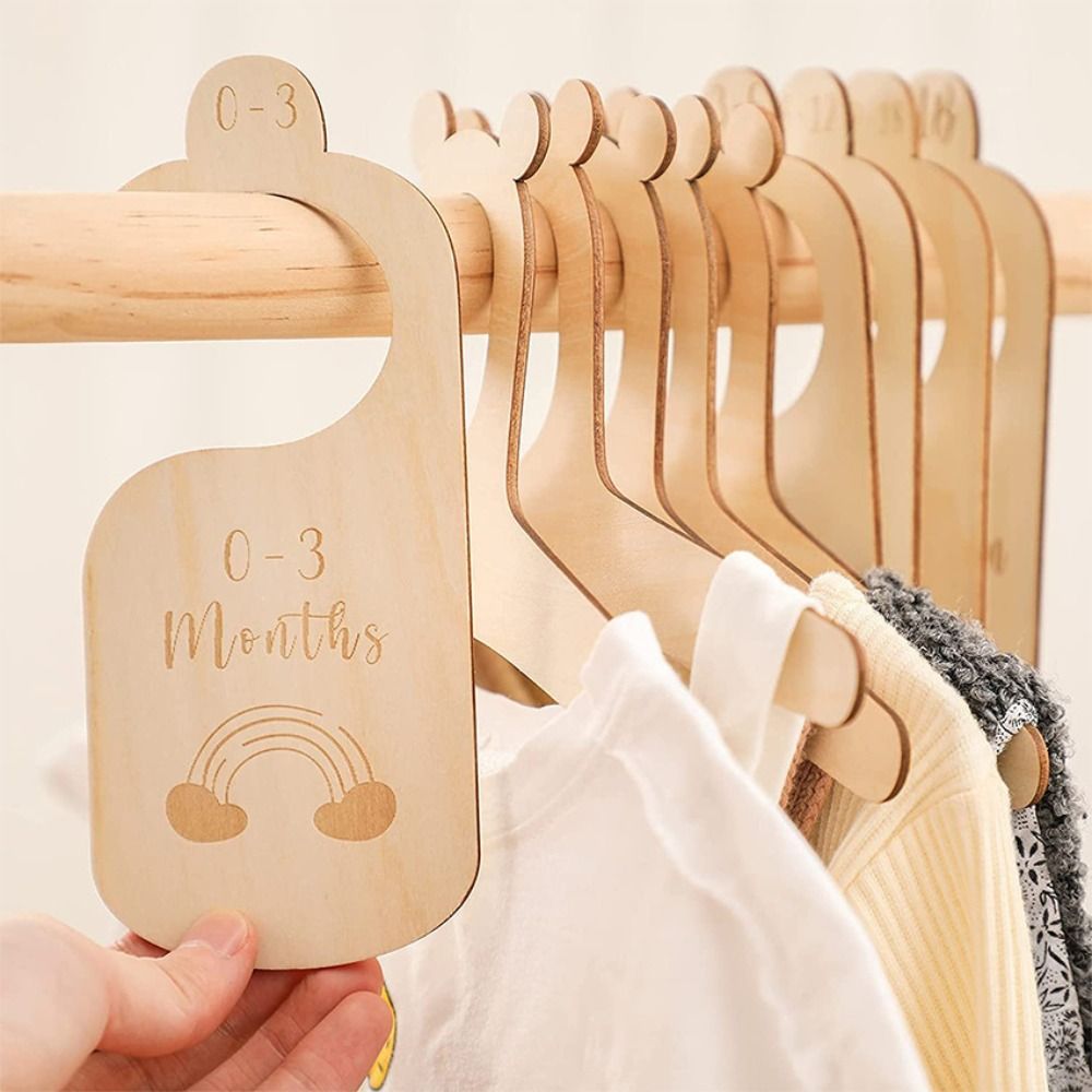 7/8 Stuks Houten Babykastverde - Baby Nursery Wardrobe recensie en prijs