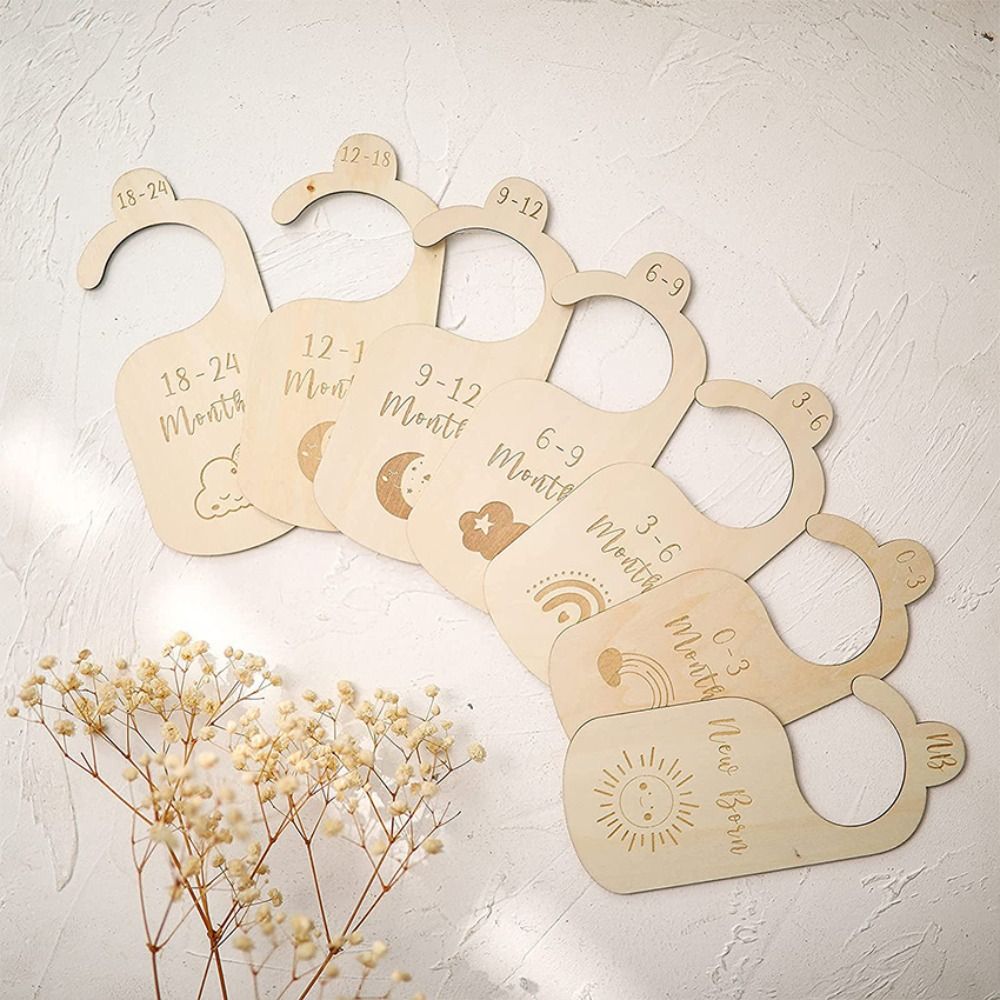 7/8 Stuks Houten Babykastverde - Baby Nursery Wardrobe recensie en prijs