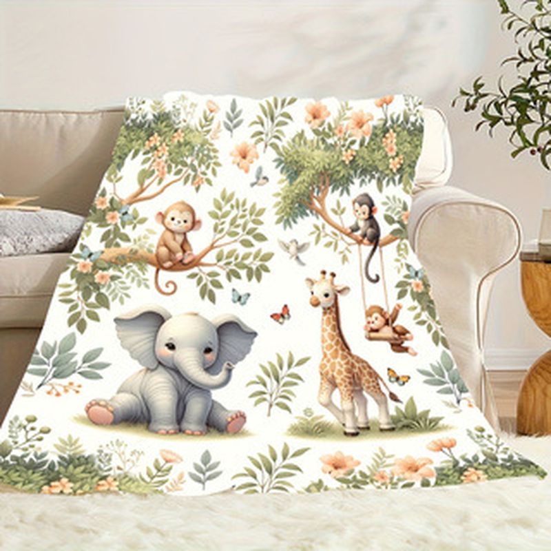 VIKAMA aquarel jungle dier bab - Baby Nursery Jungle Animals recensie en prijs