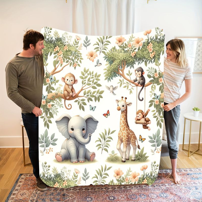 VIKAMA aquarel jungle dier bab - Baby Nursery Jungle Animals recensie en prijs
