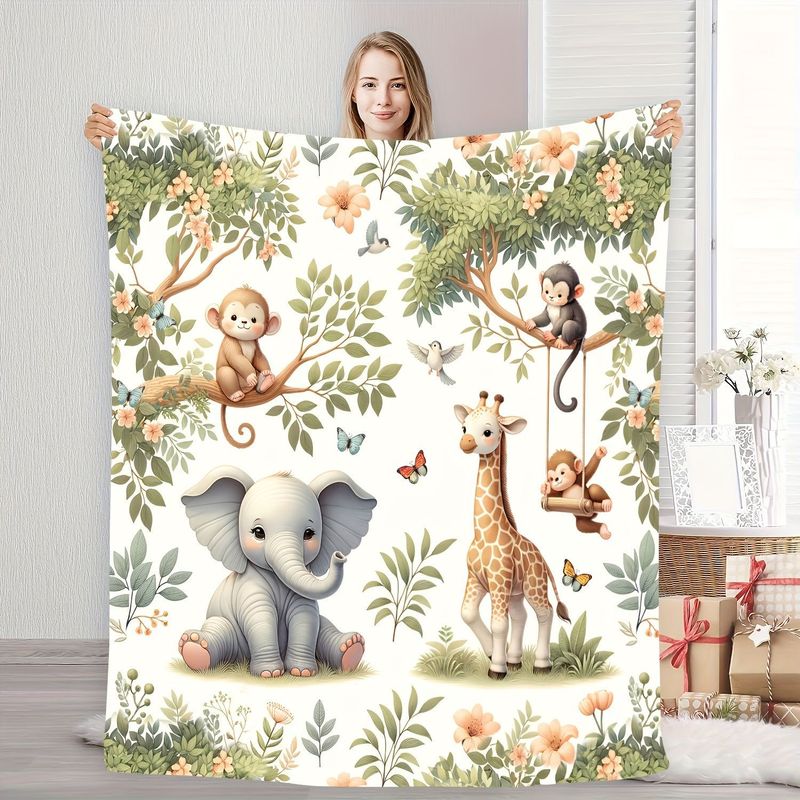 VIKAMA aquarel jungle dier bab - Baby Nursery Jungle Animals recensie en prijs