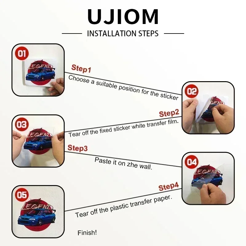UJIOM Hiyuki Amurai muursticke - Baby Nursery Panelling recensie en prijs