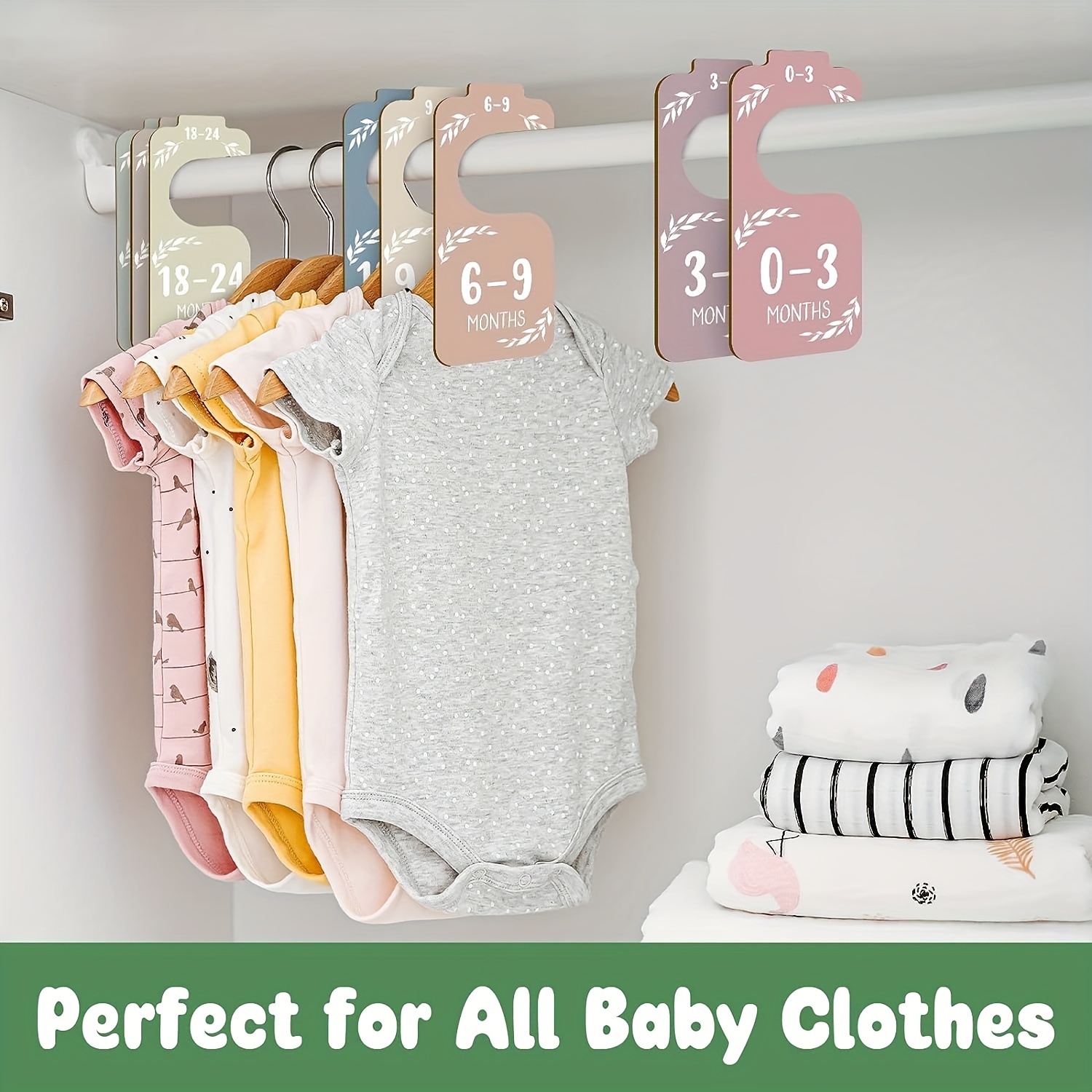 8 stuks houten babykastverdele - Baby Nursery Wardrobe recensie en prijs