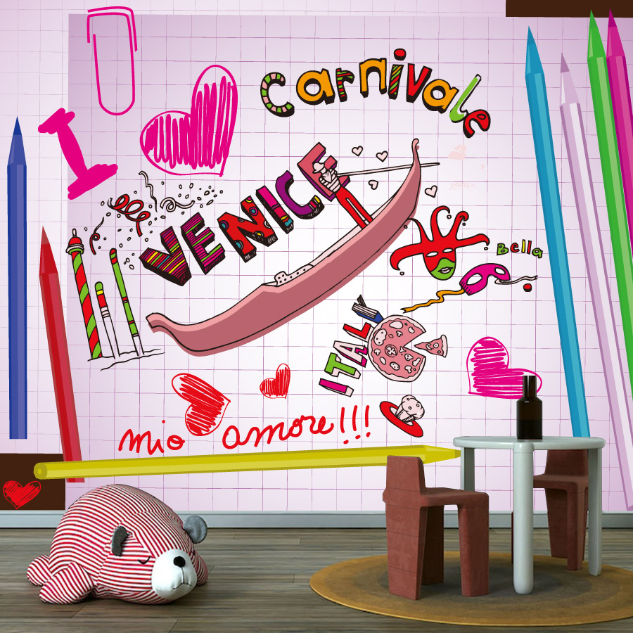 Cartoon Eenvoudig aan te breng - Baby Nursery Peel And Stick Wallpaper recensie en prijs