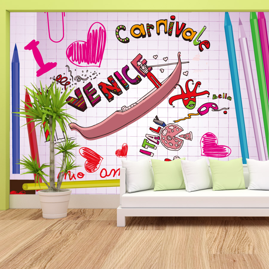 Cartoon Eenvoudig aan te breng - Baby Nursery Peel And Stick Wallpaper recensie en prijs