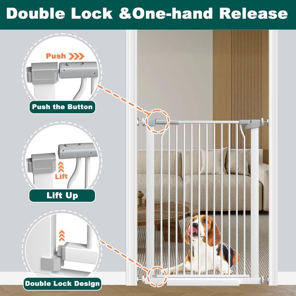 40,5 inch extra hoge babyhek o - Baby Gate Extra Wide recensie en prijs