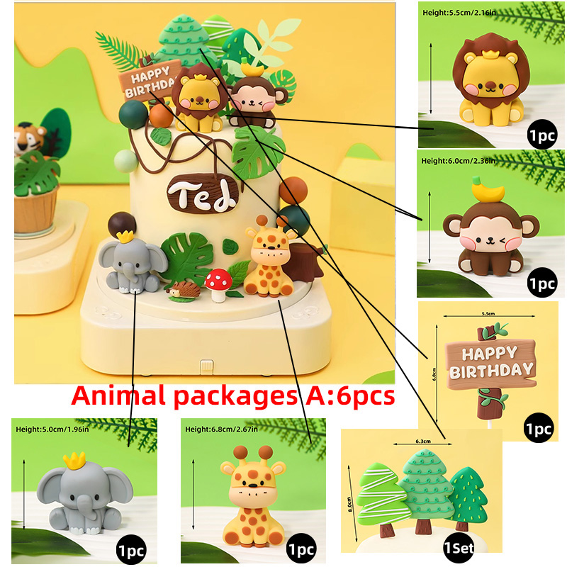 Dierentuin Jungle Dieren Taart - Baby Nursery Jungle Theme recensie en prijs