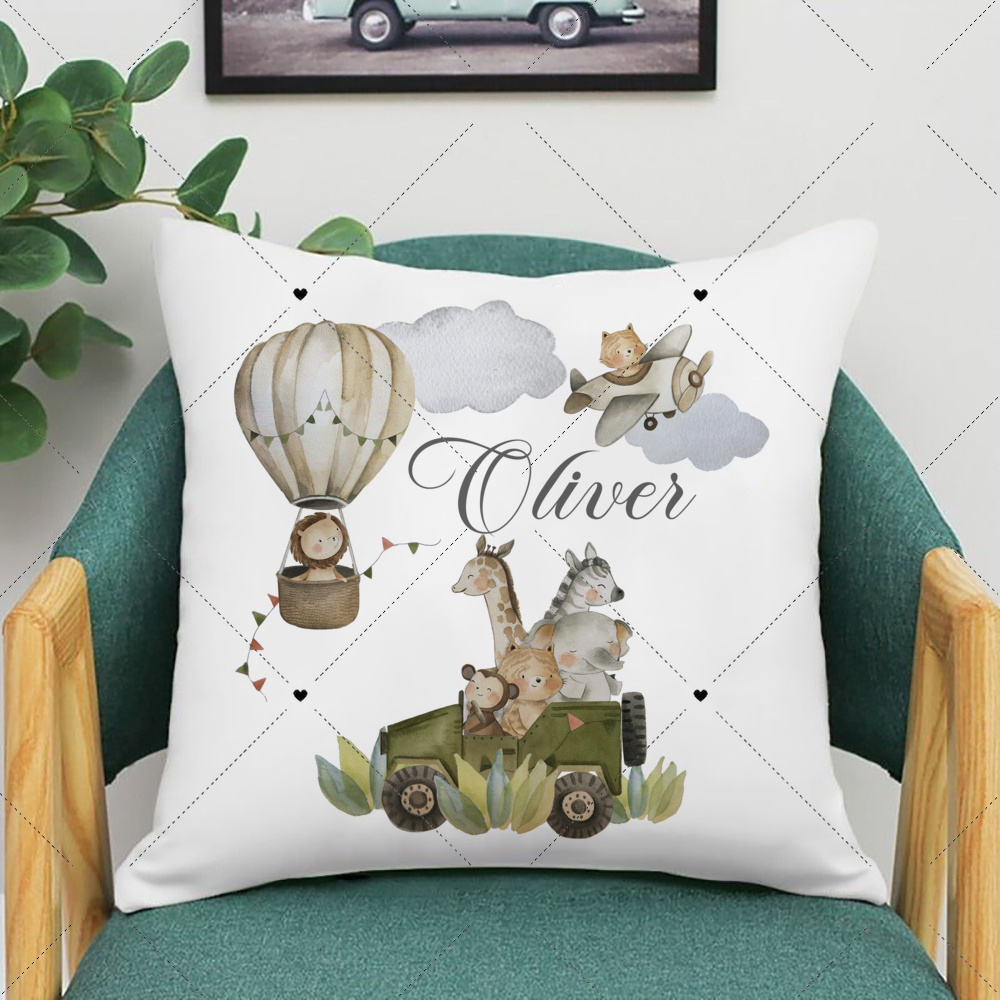 Gepersonaliseerde Bos Dieren P - Baby Nursery Jungle Animals recensie en prijs