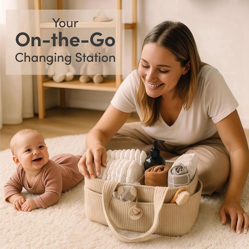 Luiersorganizer voor commode - - Baby Nursery Table recensie en prijs