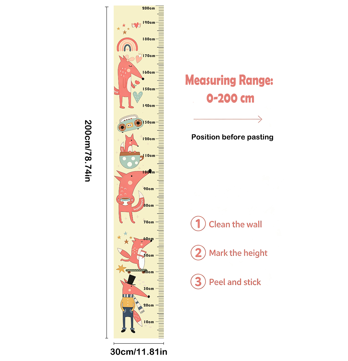 Schattige Dieren Vos Kinderen  - Baby Nursery Wall Stickers recensie en prijs