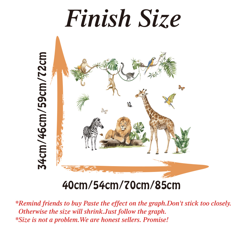 Grote jungle dier tropische bl - Baby Nursery Panelling recensie en prijs