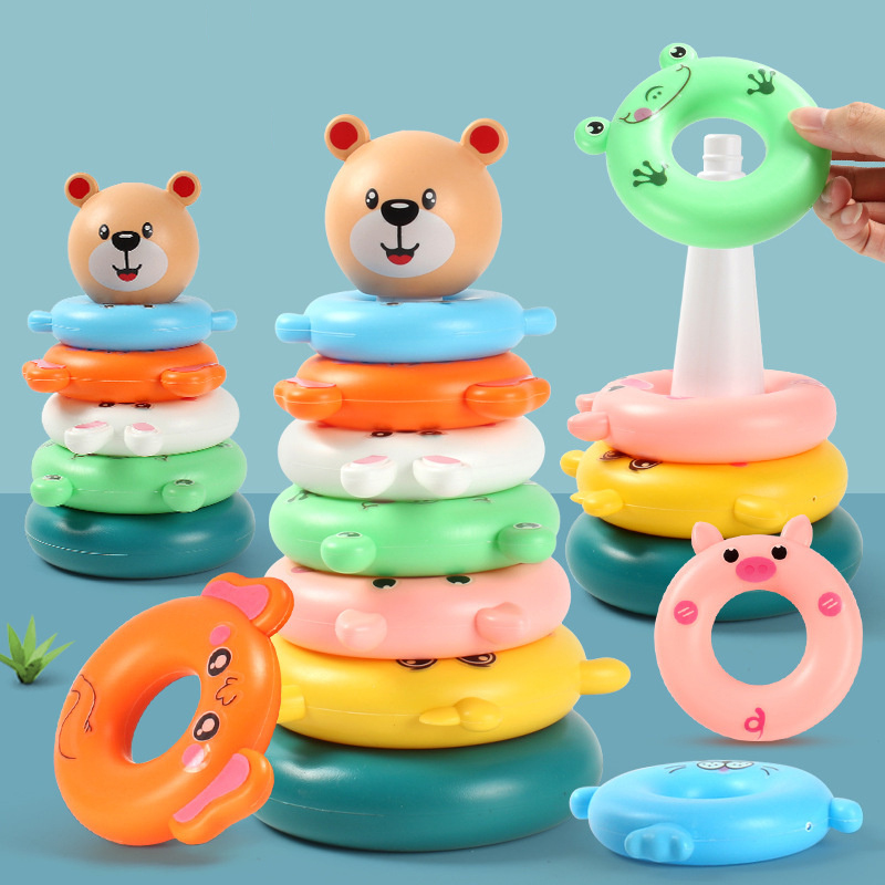 Regenboog Stapelen Ringtoren M - Baby Nursery Table recensie en prijs