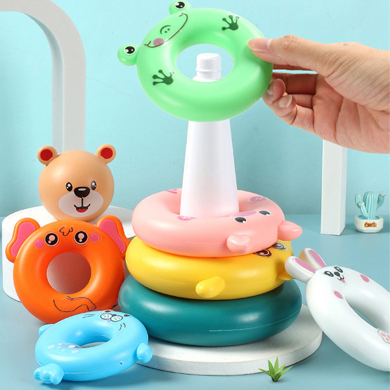 Regenboog Stapelen Ringtoren M - Baby Nursery Table recensie en prijs