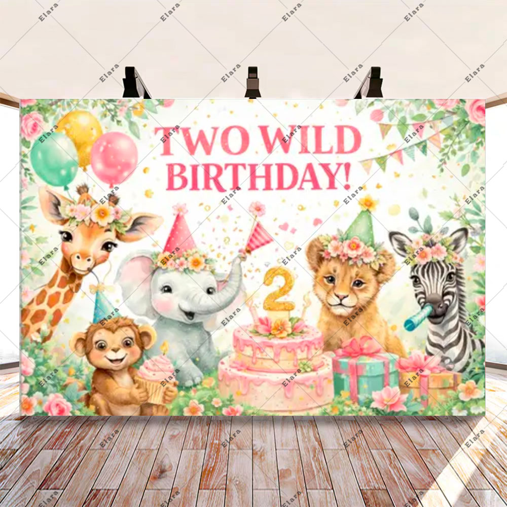 Ze is twee, wild thema, tropis - Baby Nursery Jungle Theme recensie en prijs
