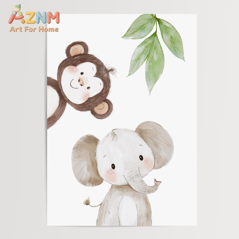 1 stuk/3 stuks Safari Animal N - Baby Nursery Jungle Theme recensie en prijs