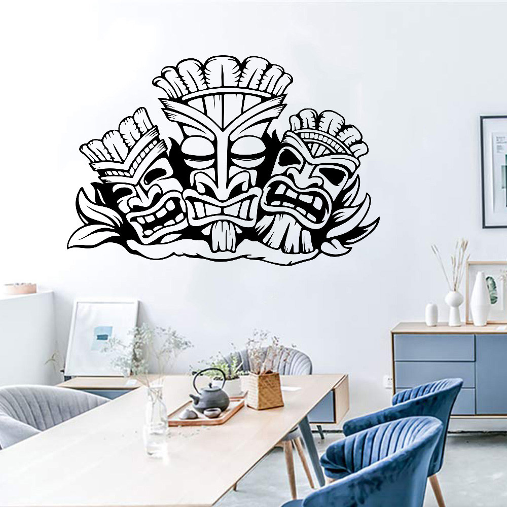 Hawaiian Totem Muursticker Alo - Baby Nursery Wall Stickers recensie en prijs