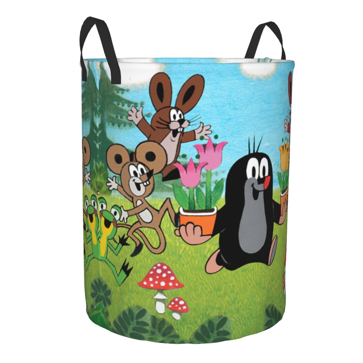 Happy Mole Wasmand Opvouwbare  - Baby Nursery Items recensie en prijs