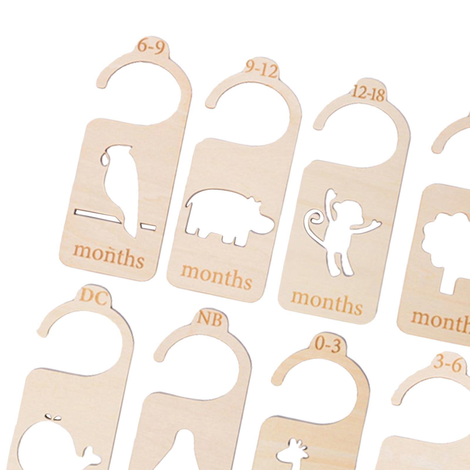 3x 8x houten babykastverdelers - Baby Nursery Wardrobe recensie en prijs