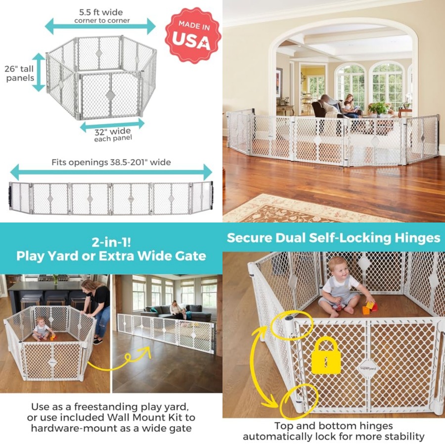Superyard Duo Extra Brede Baby - Baby Gate Extra Wide recensie en prijs