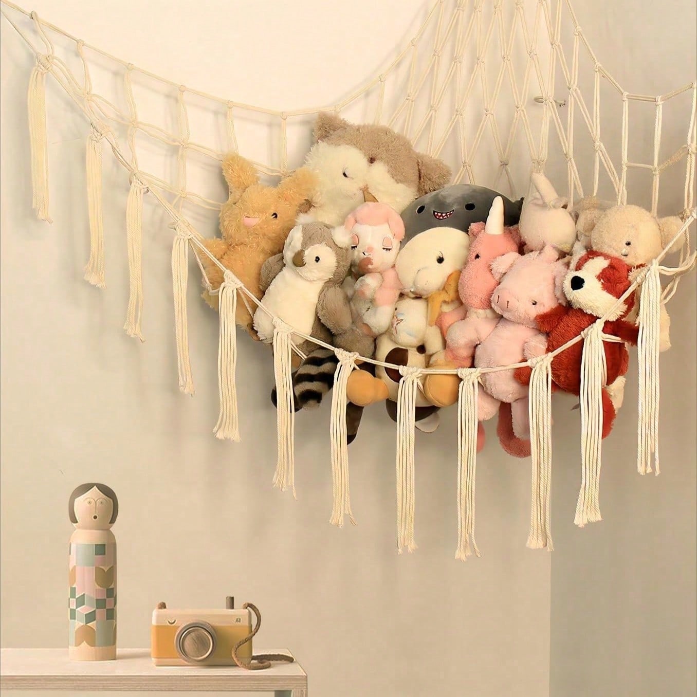 Opberghangmat voor knuffels, h - Baby Nursery Organization Ideas recensie en prijs