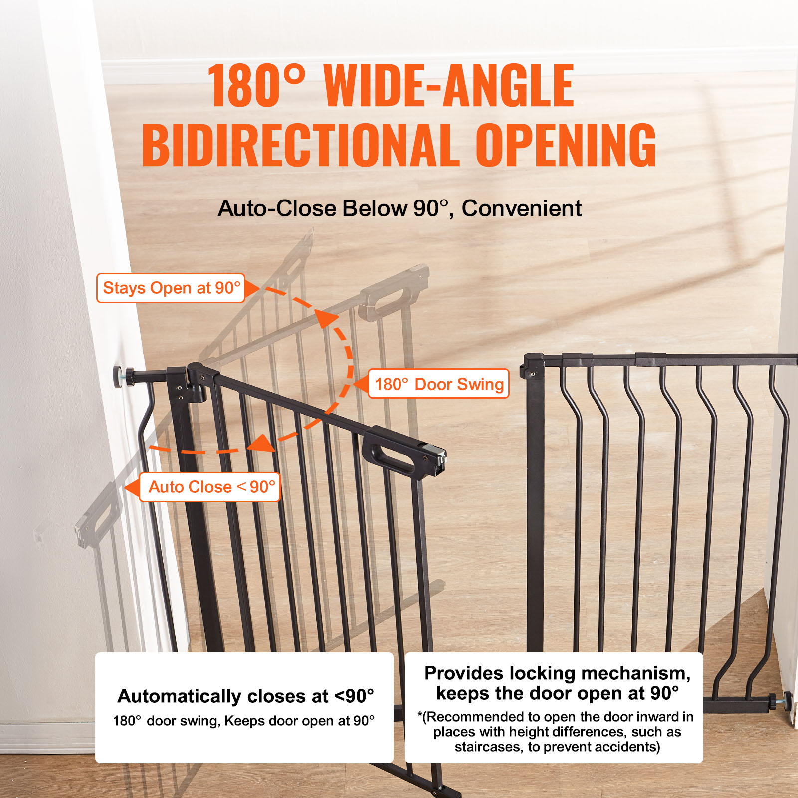 Babyhek, 75-118 cm extra breed - Baby Gate Extra Wide recensie en prijs