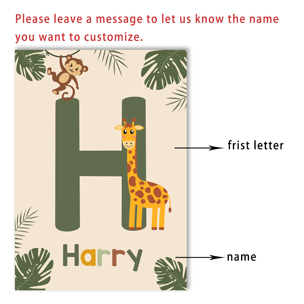 Nordic Jungle Animal Posters A - Baby Nursery Jungle Animals recensie en prijs