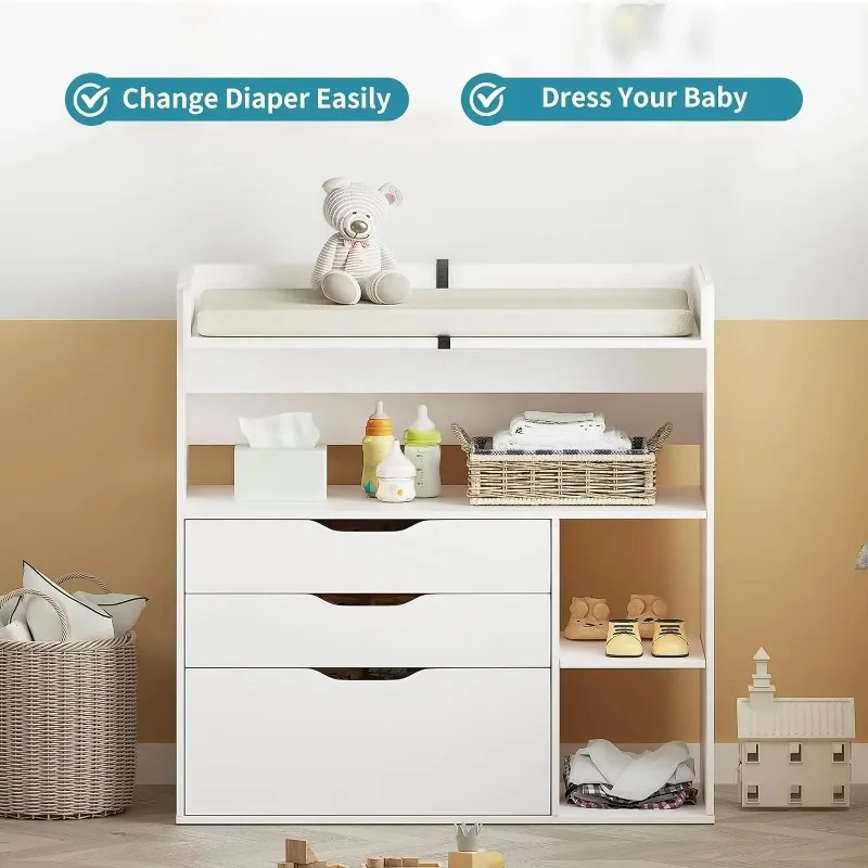 Moderne minimalistische MDF wi - Baby Nursery Table recensie en prijs